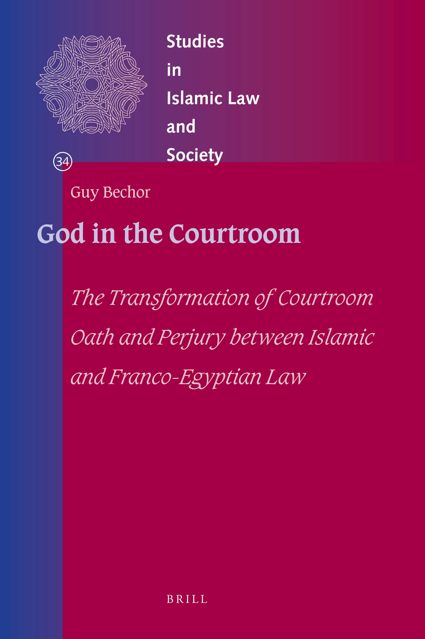 Cover image for God in the Courtroom ISBN 9789004209749